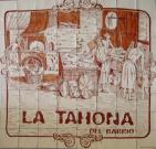 tahona del barrio mural 120x120 cms 